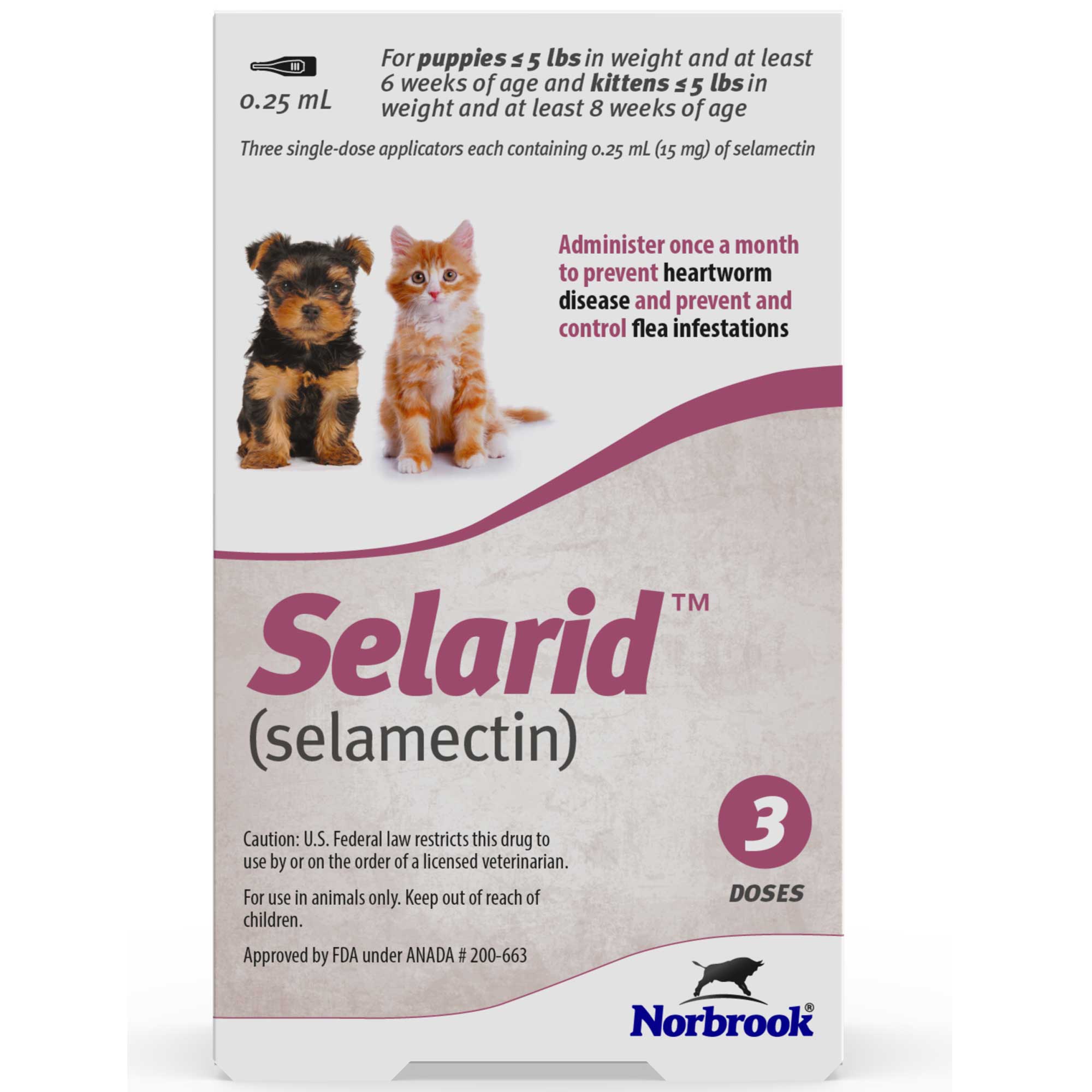 Selarid® (selamectin) Usage