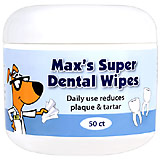 Max's Super Dental Wipes Usage